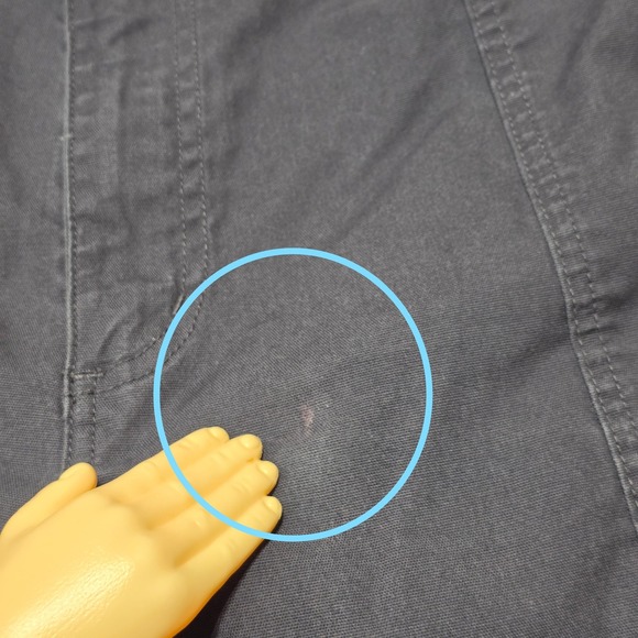 Duluth Trading Co Womens 18W Curvesetter Waistband Cargo Shorts Gray Cotton - Picture 3 of 9